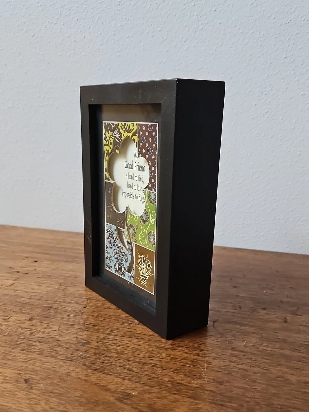 Decorative Sentiment Picture Frame - A Good Friend